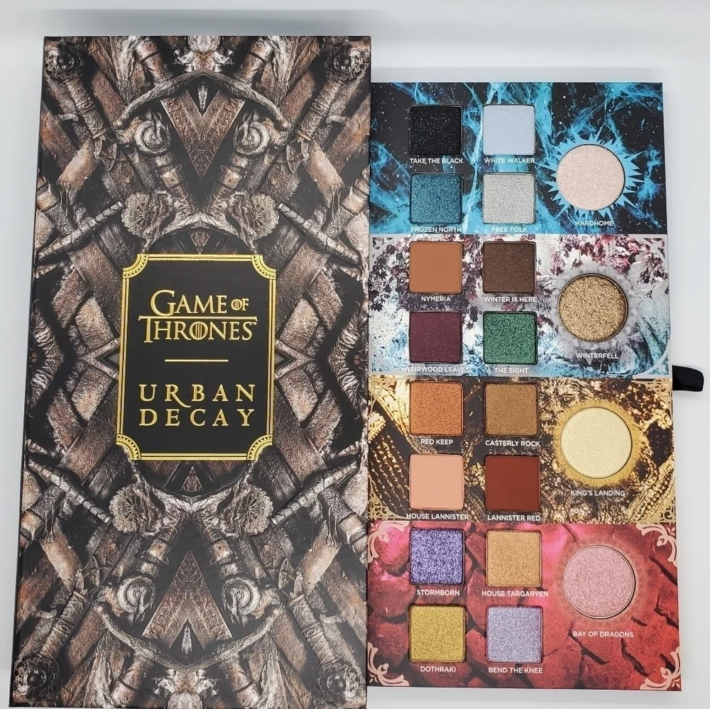 Urban Decay x Game of Thrones Limited Edition Eyeshadow Palette NIB